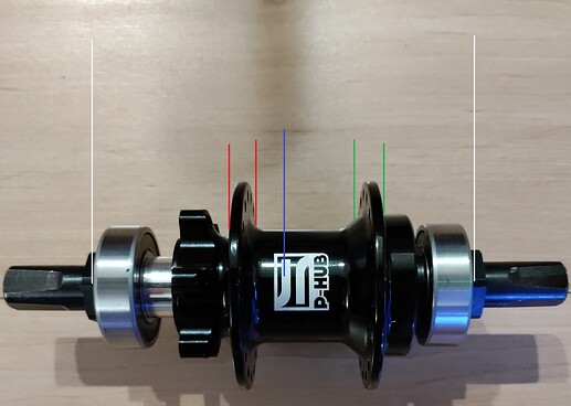 JR Drift trike hub loosey-goosey-measurements