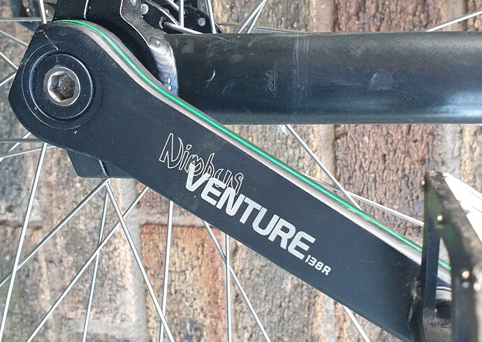 The much-travelled Venture Cranks