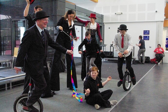 circus at colege 1291