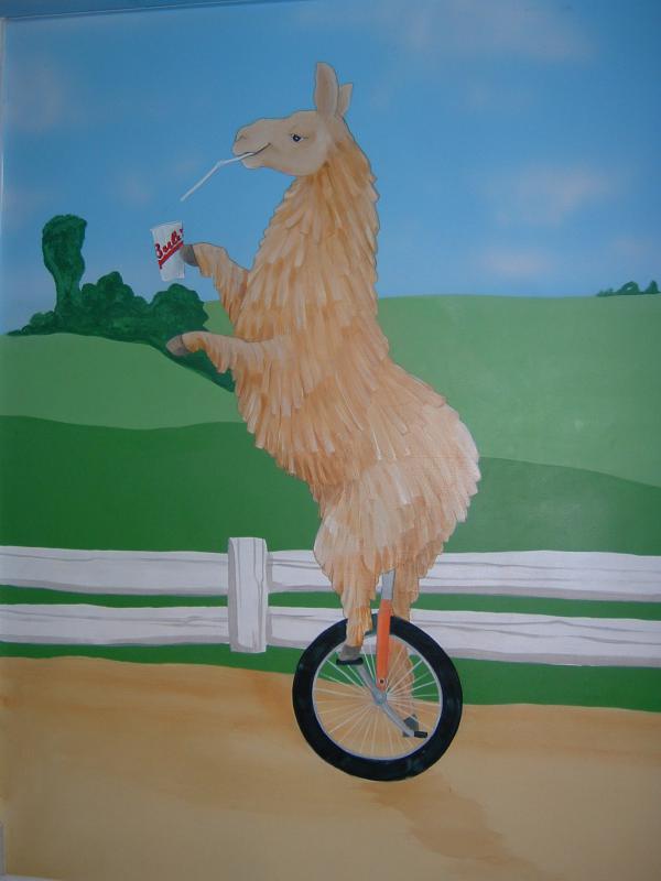 Lama on a unicycle.jpg